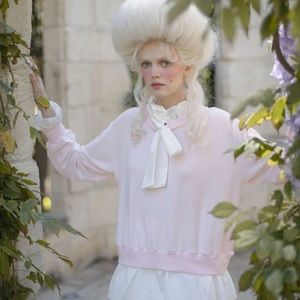 NWOT Selkie Pink Ballerina Victorian Sweater
